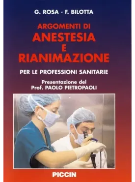 Argomenti di Anestesia e Rianimazione
