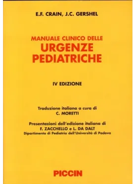 Manuale clinico delle Urgenze Pediatriche