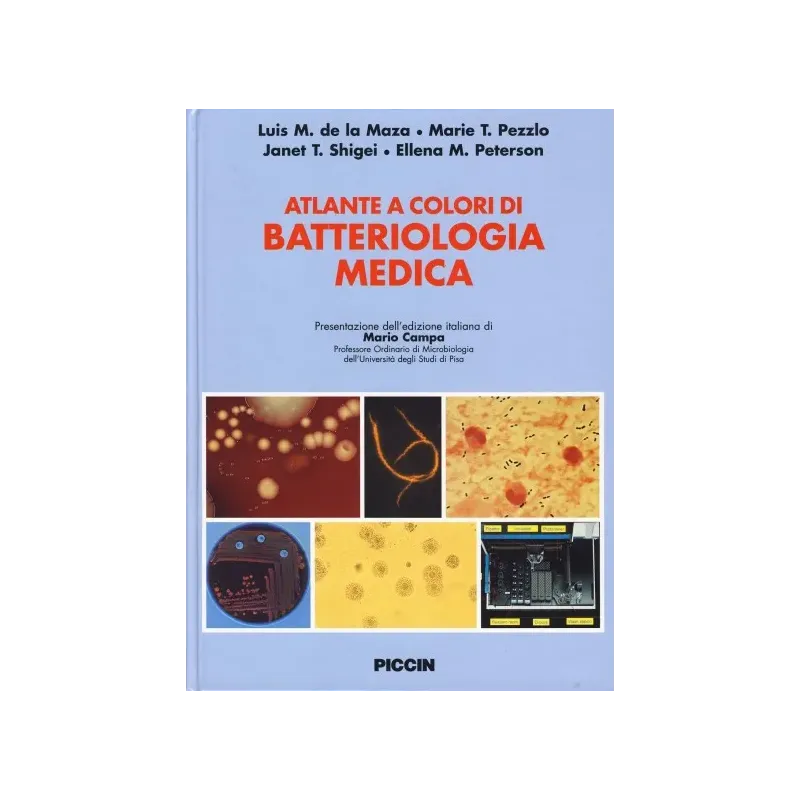 Atlante a colori di batteriologia medica