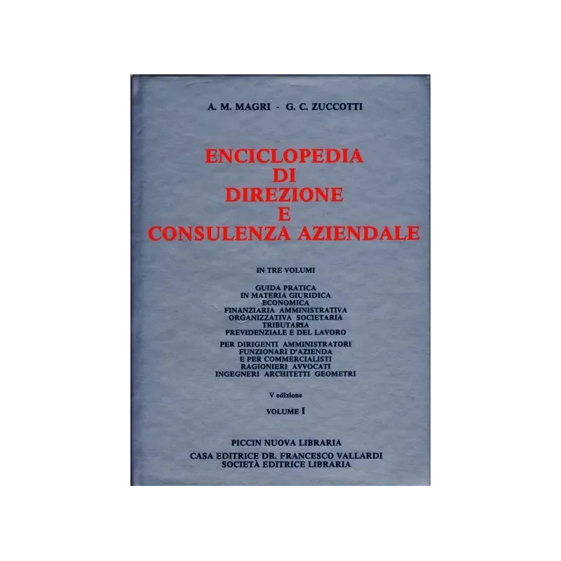 Enciclopedia di Direzione e Consulenza Aziendale 1`