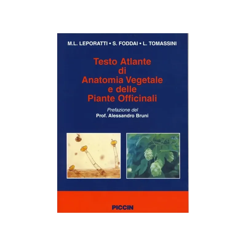 Testo Atlante di Anatomia Vegetale e delle Piante Officinali