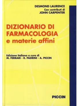 Dizionario di farmacologia e materie affini