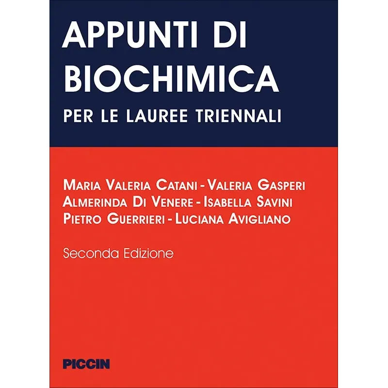Appunti di biochimica per le lauree triennali