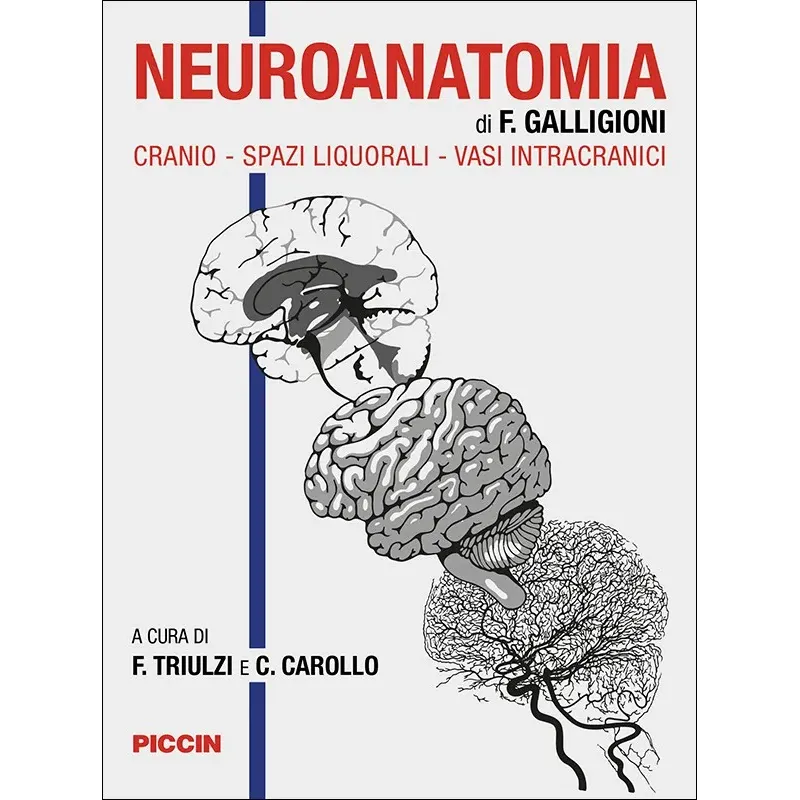 Neuroanatomia di F. Galligioni. Cranio, spazi liquorali, vasi intracranici