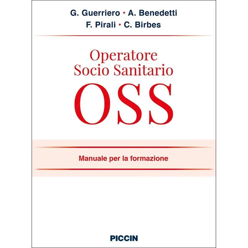 Operatore Socio Sanitario OSS  - Manuale per la formazione
