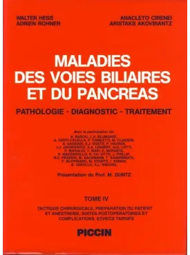 MALADIES DES VOIES BILIAIRES ET DU PANCREAS