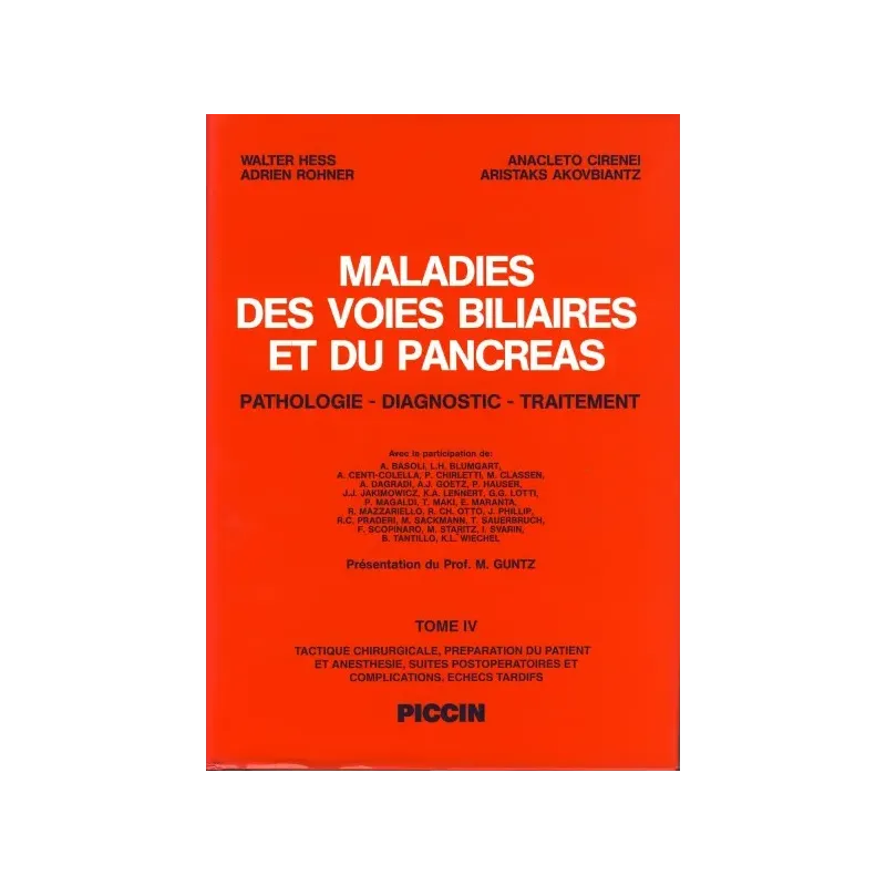 MALADIES DES VOIES BILIAIRES ET DU PANCREAS