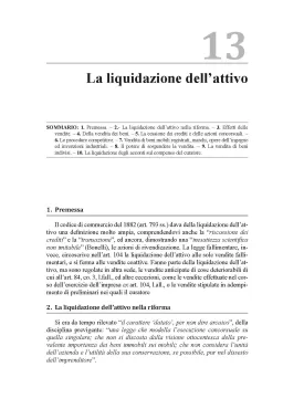 Il diritto della crisi d’impresa e dell’insolvenza dalla legge fallimentare al codice