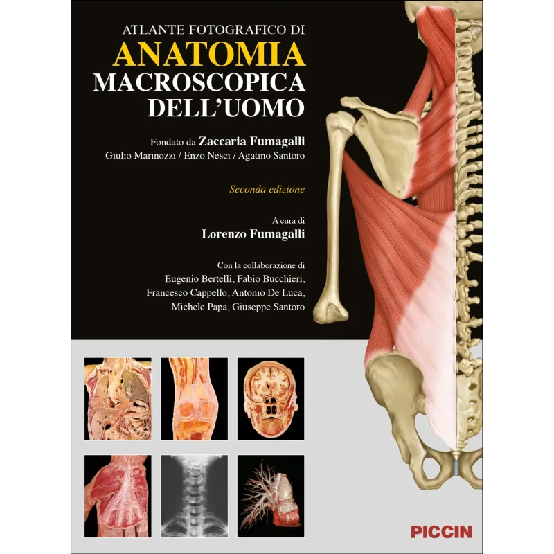 ATLANTE FOTOGRAFICO DI ANATOMIA MACROSCOPICA DELL'UOMO
