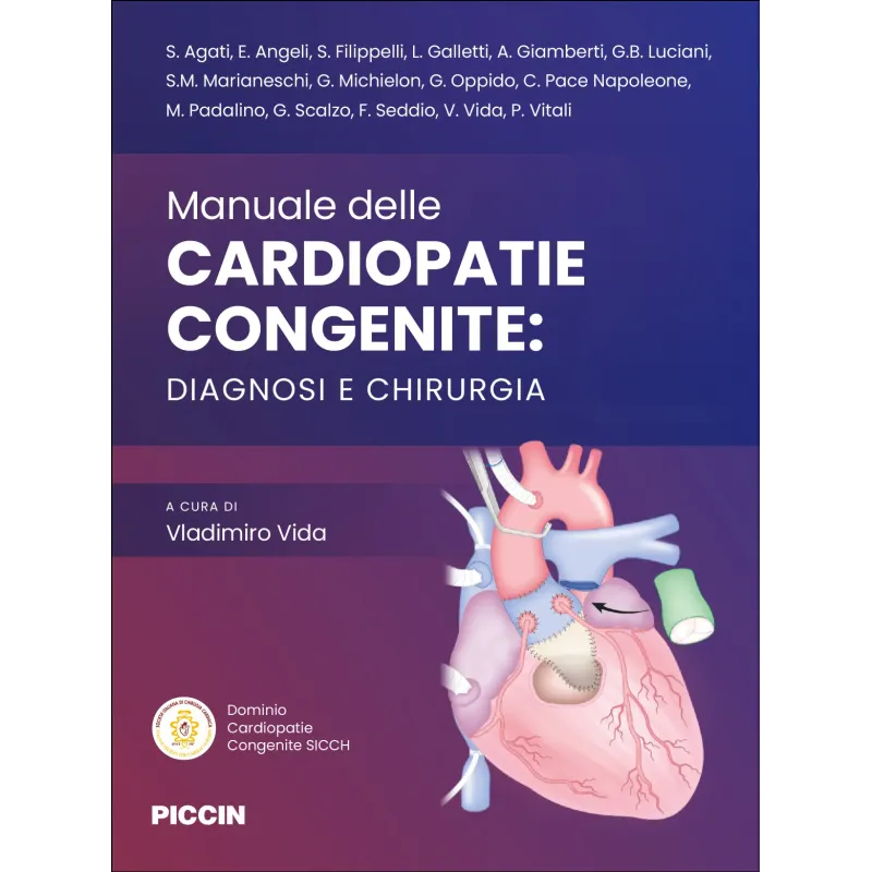 Manuale delle cardiopatie congenite: Diagnosi e chirurgia