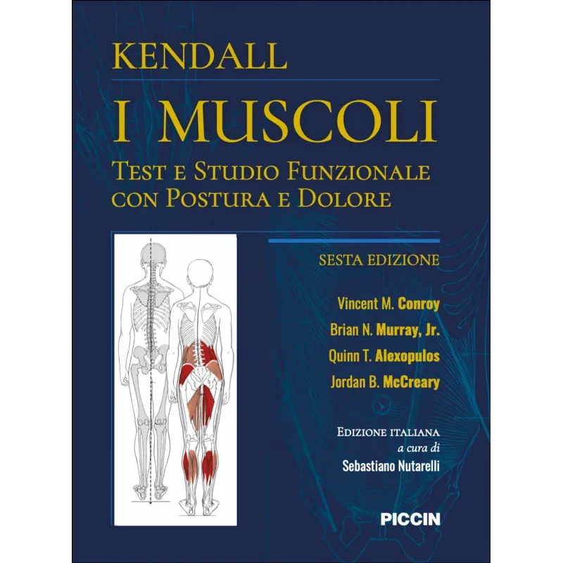 Kendall I muscoli: test e studio funzionale con postura e dolore