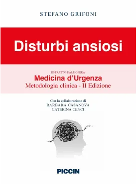 Grifoni Estratto Medicina d’urgenza – Metodologia clinica – Disturbi ansiosi