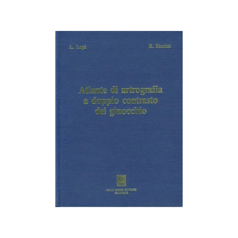 Atlante di artrografia a doppio contrasto del ginocchio