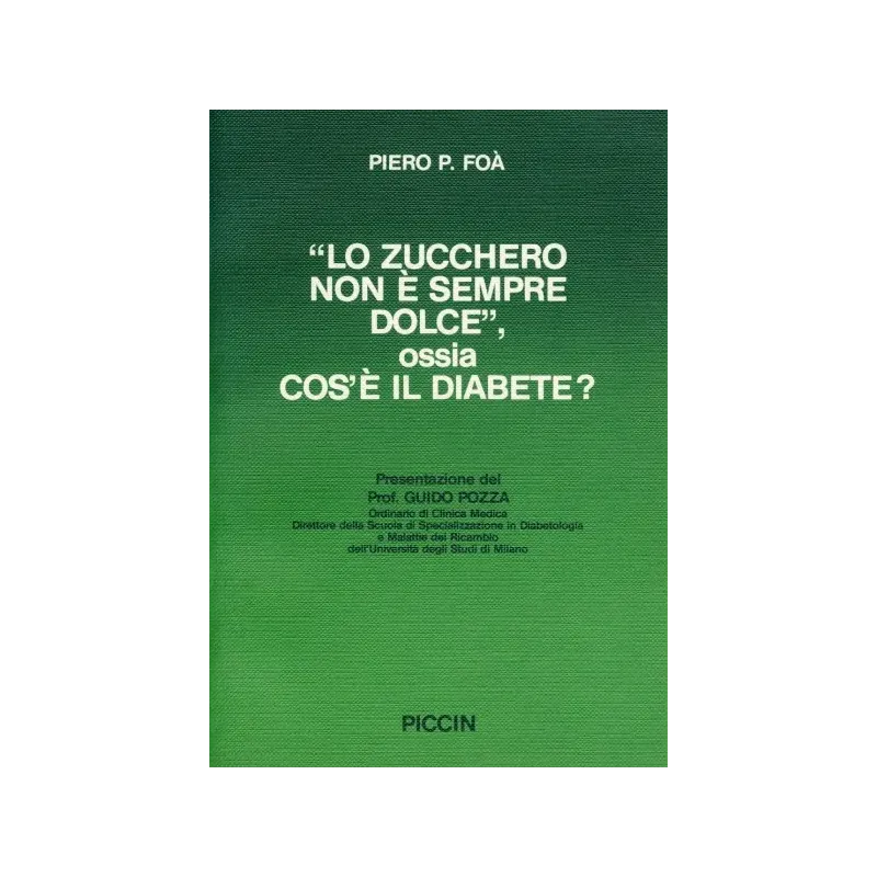 Lo zucchero non è sempre dolce ossia cos'è il diabete?