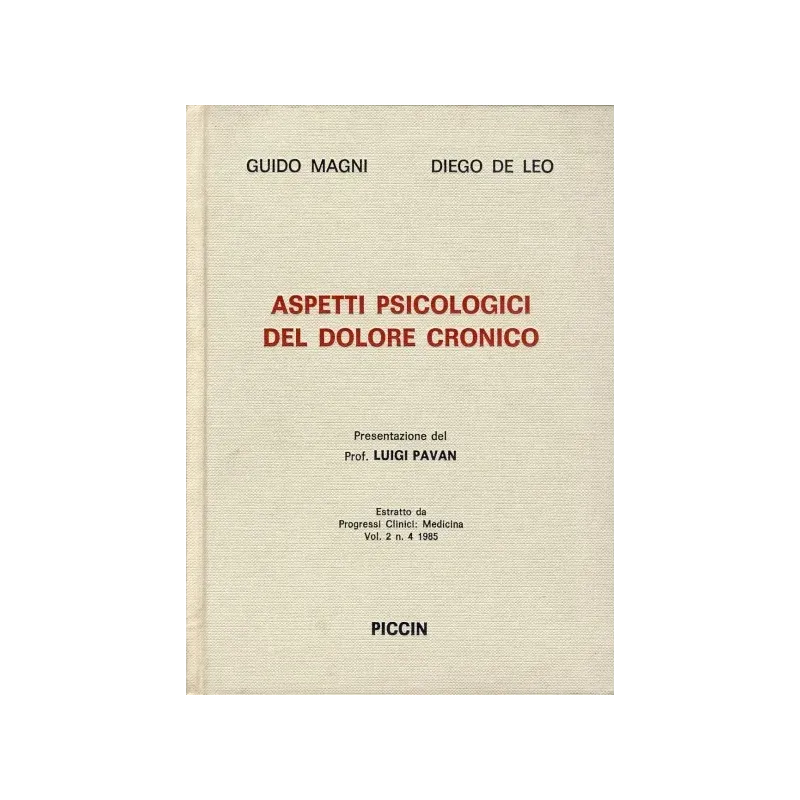 Aspetti Psicologici del Dolore Cronico