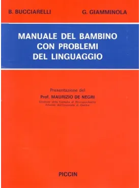 Manuale del Bambino con Problemi del Linguaggio
