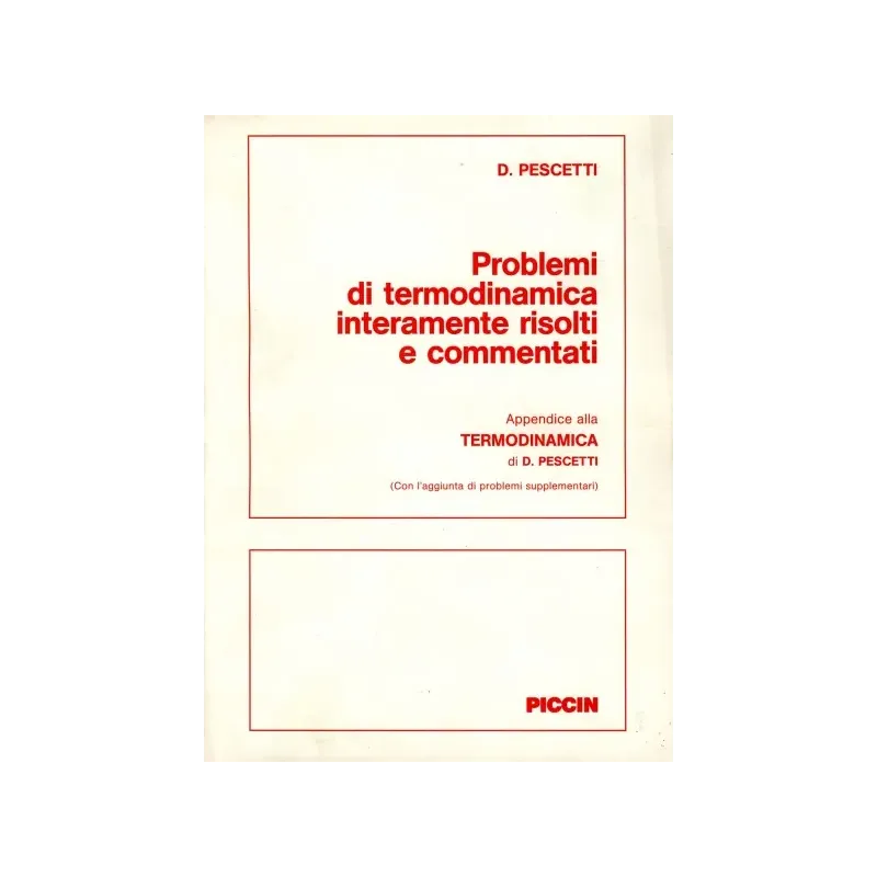 Problemi di Termodinamica