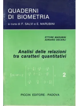 Analisi delle Relazioni tra Caratteri Quantitativi